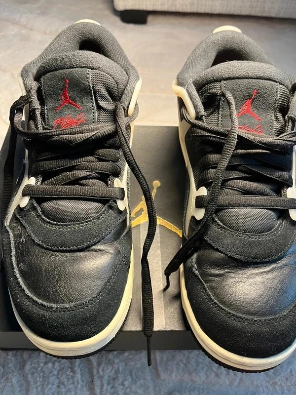 Air Jordan 4 RM Black Sail – T44  beautiful trendy chic – photo 4